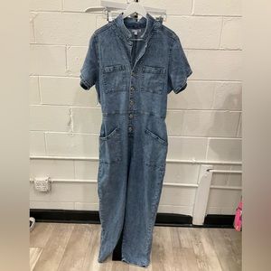 Fashion Nova Jean Jumpsuit